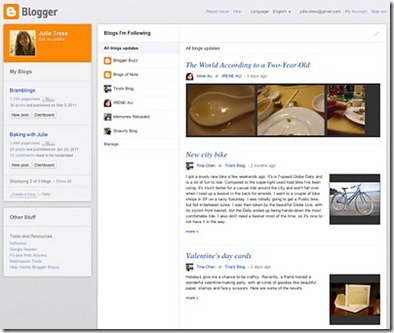 New Blogger with Cool Features – New Dashboard, Post Editor, Content Discovery and more! – Updated