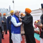 PM Modi arrived in Patna to participate in Guru Gobind Singh’s 350th birth anniversary celebrations