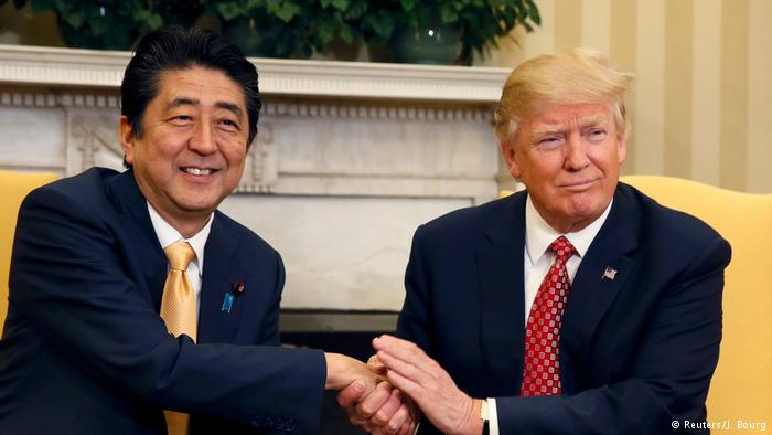 Donald Trump and PM Abe hail US-Japan alliance as “cornerstone” of peace