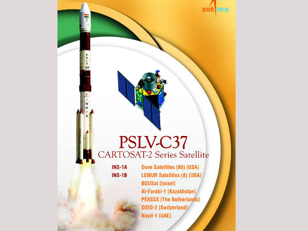 PSLV-C37 had 101 foreign co-passenger satellites 